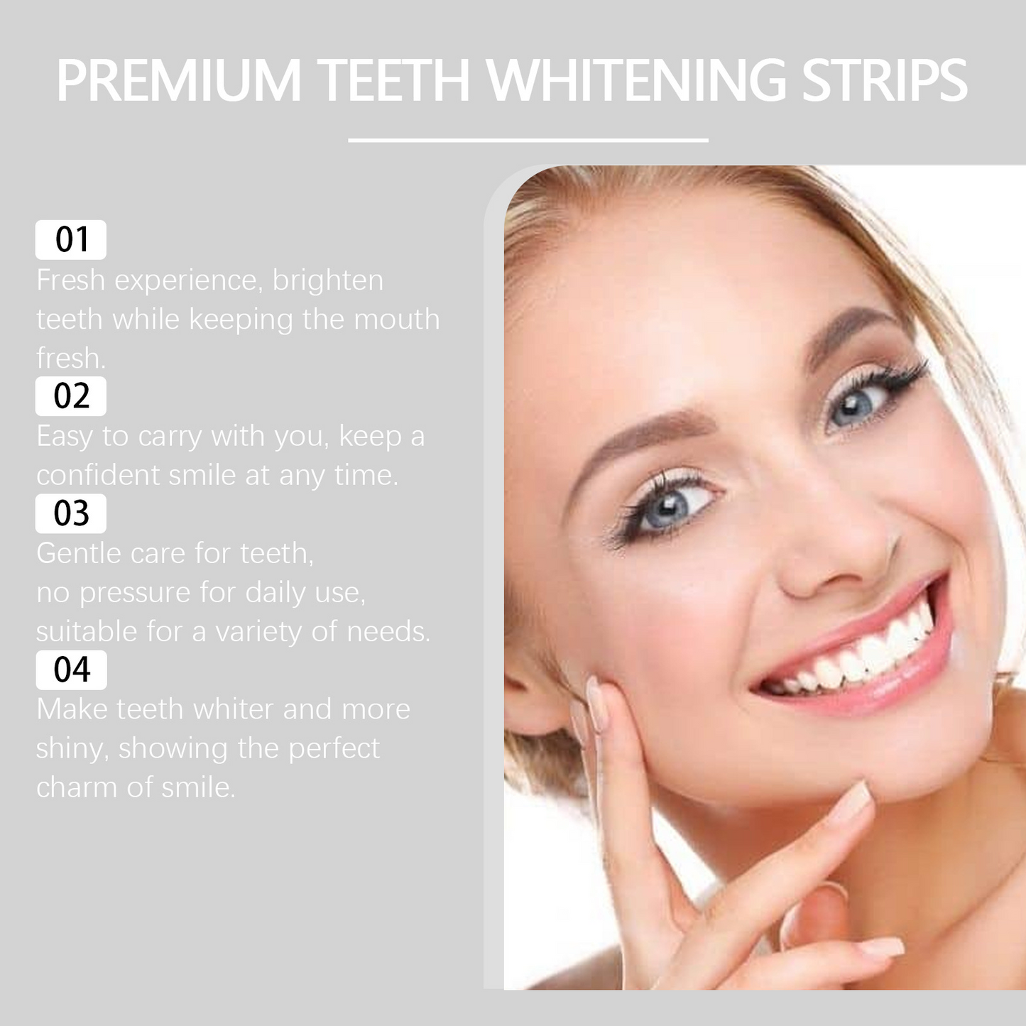 Tiras Blanqueadoras Dentales