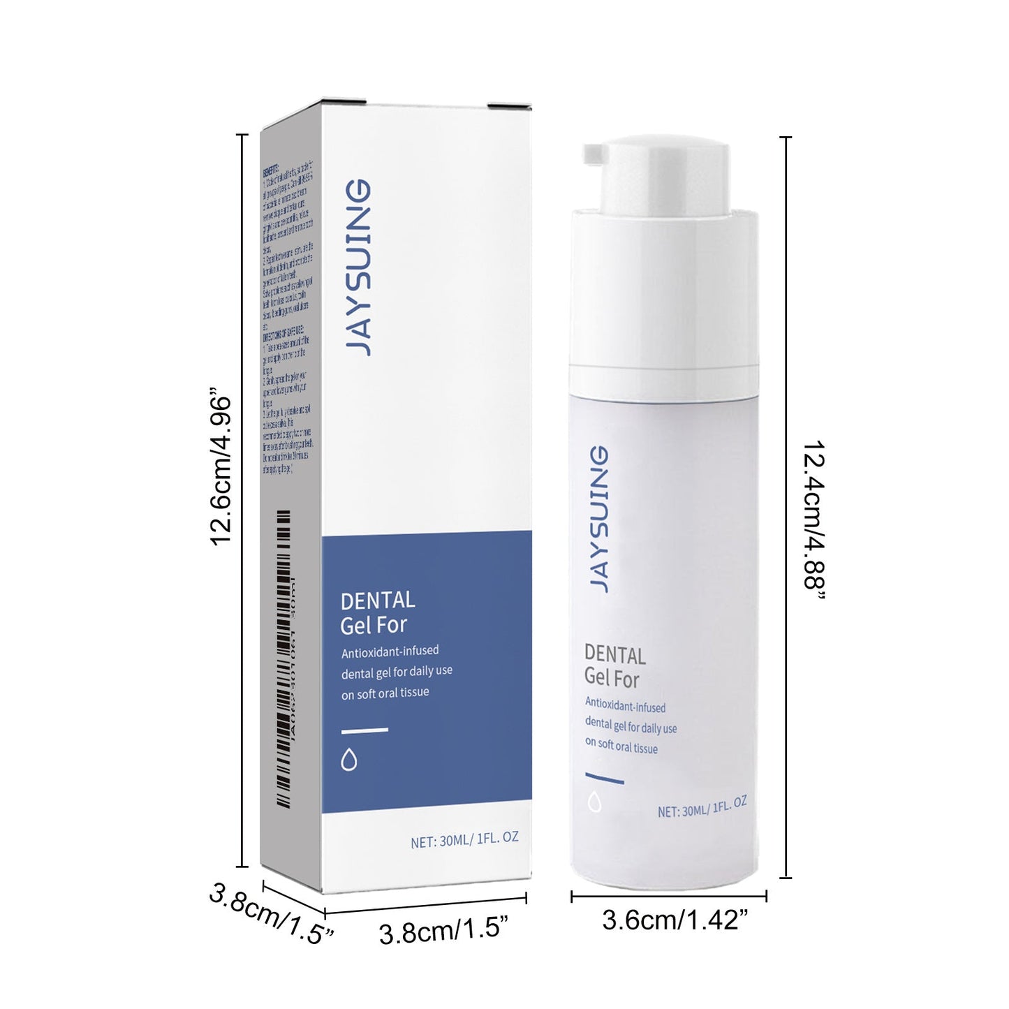 Gel Dental Jaysuing para la Limpieza de Dientes y Aliento